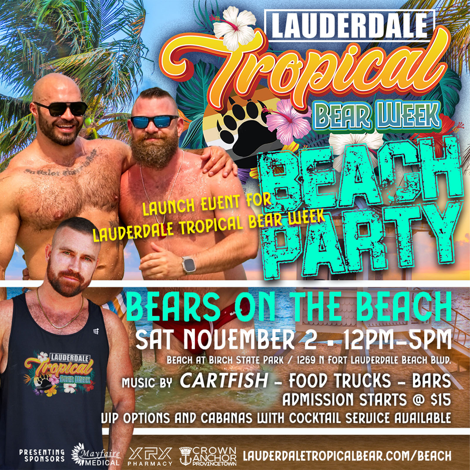 2024.11.02 Tropical Bear Week Beach Party