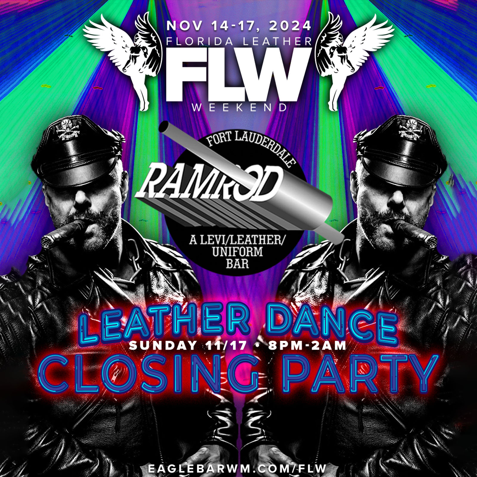 2024.11.17 FLW Leather Dance Closing Party a the Ramrod 8pm 2am