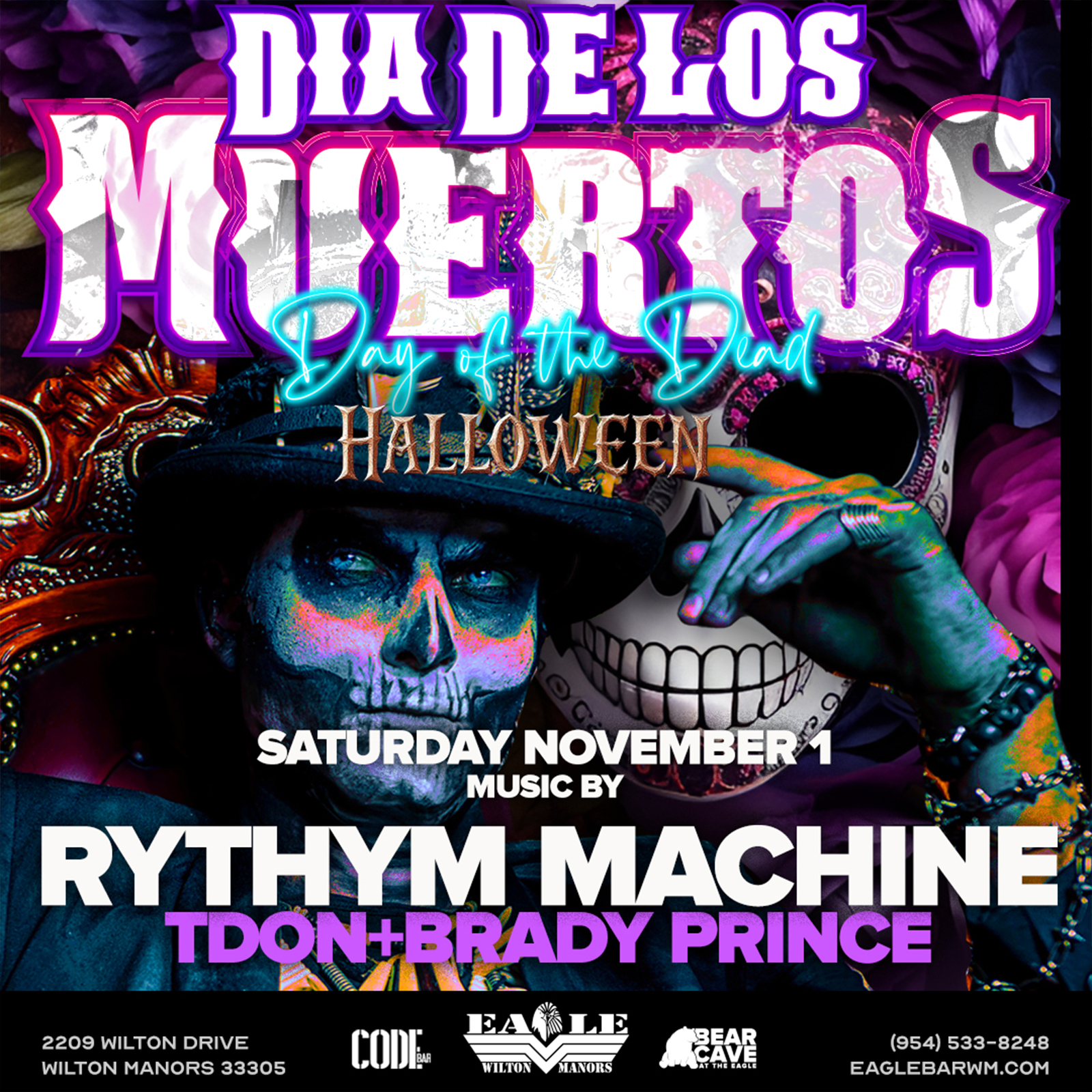 2025.11.01 Eagle Saturday Event Dia De Los Muertos Day of the Dead Halloween Weekend