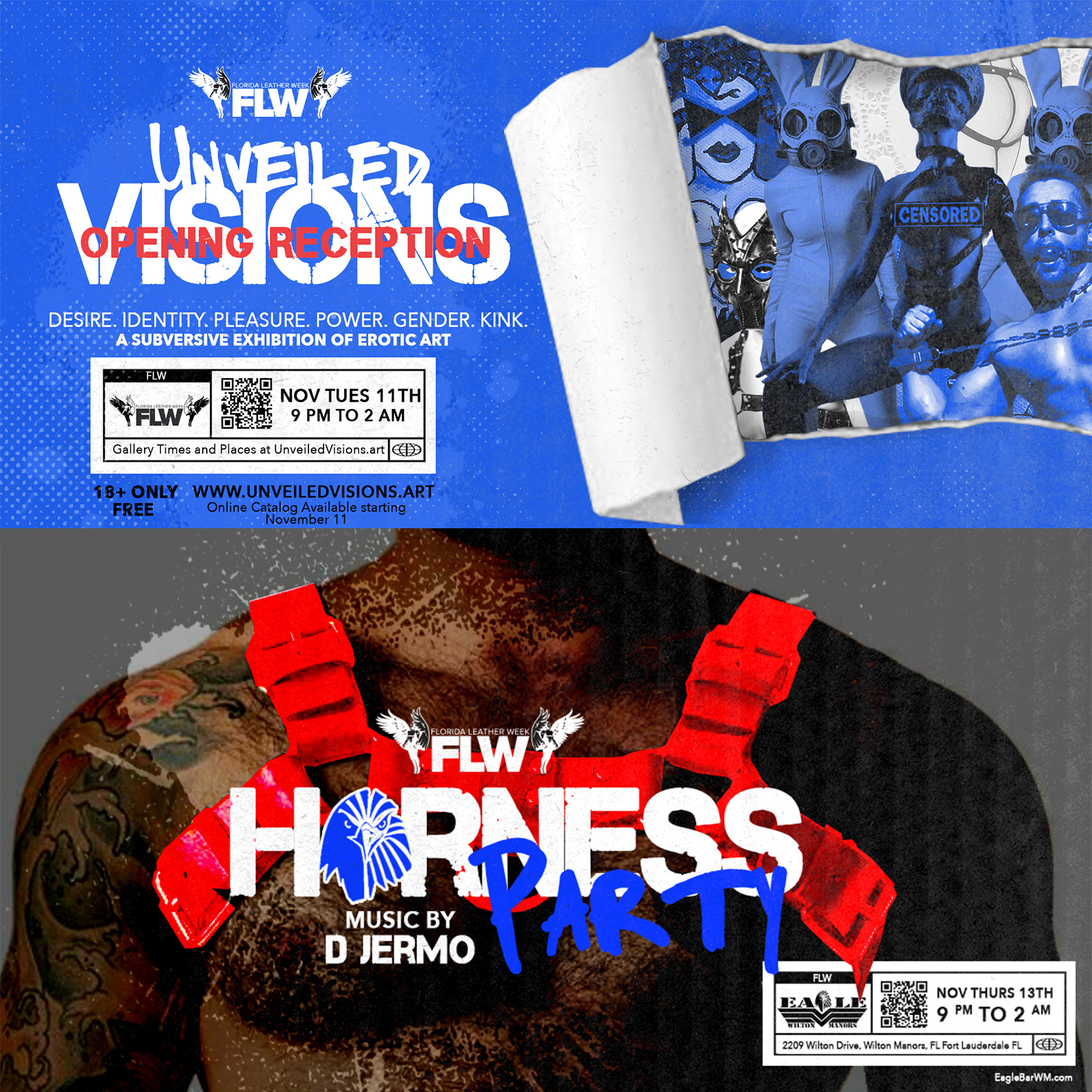 2025.11.11 and 11.13 FLW Unveiled Visions Opening Reception Event and Eagle Harness Party
