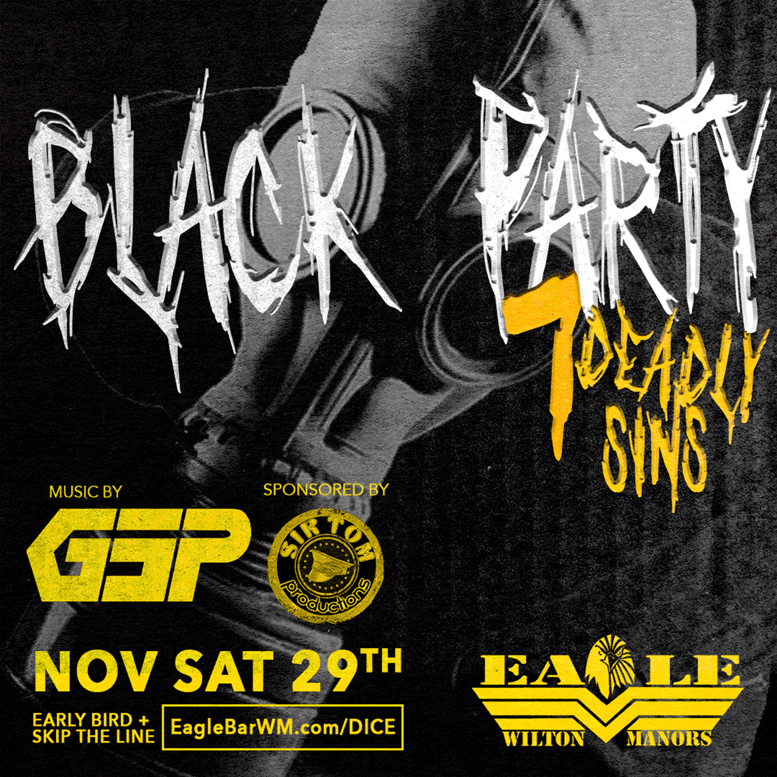 2025.11.29 Eagle Saturday Event Black Party 7 Deadly Sins