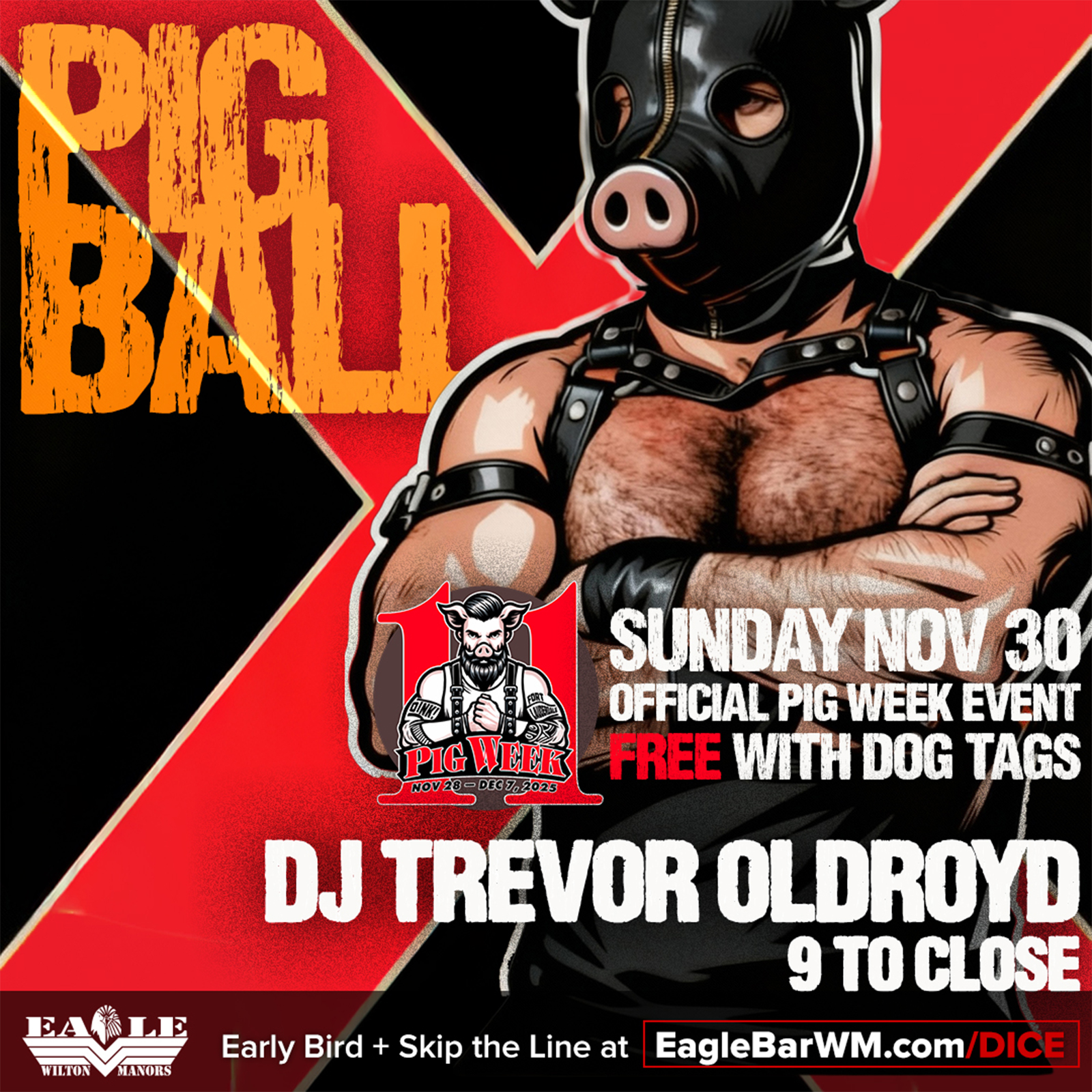 2025.11.30 Eagle Sunday Event Pig Ball
