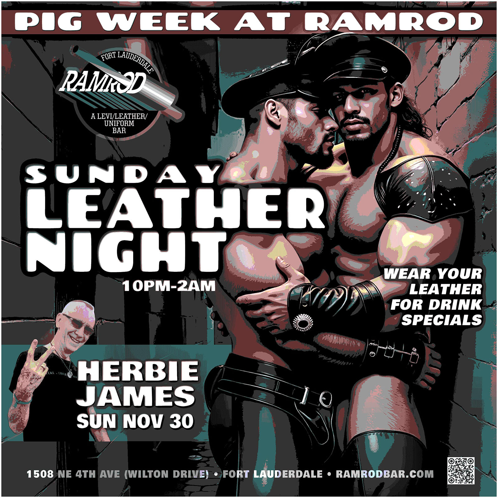 2025.11.30 Pig Week Sunday Leather Night Ramrod Event