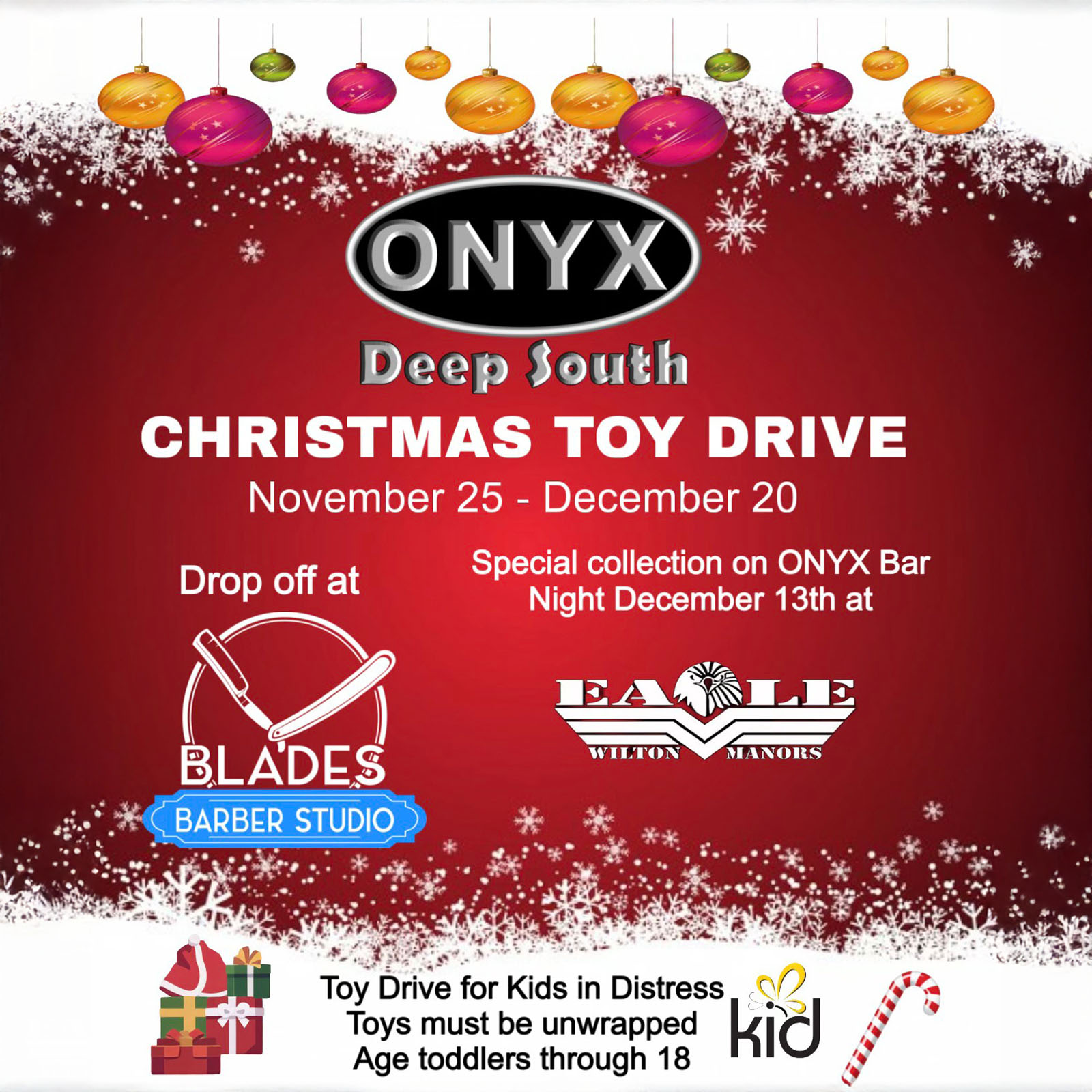 2025.12.13 Onyx Christmas Toy Drive