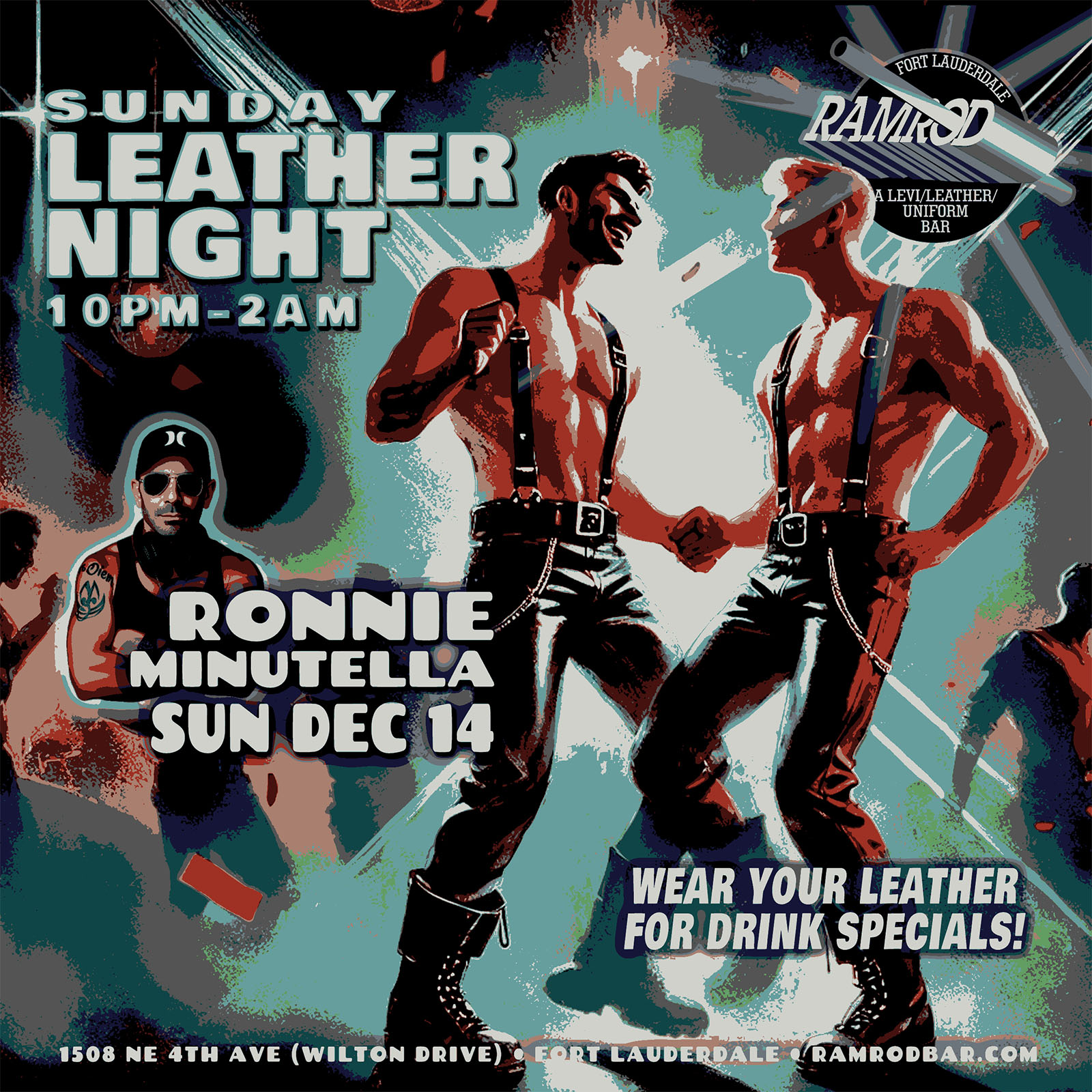 2025.12.14 Sunday Leather Night Ramrod Sunday Event