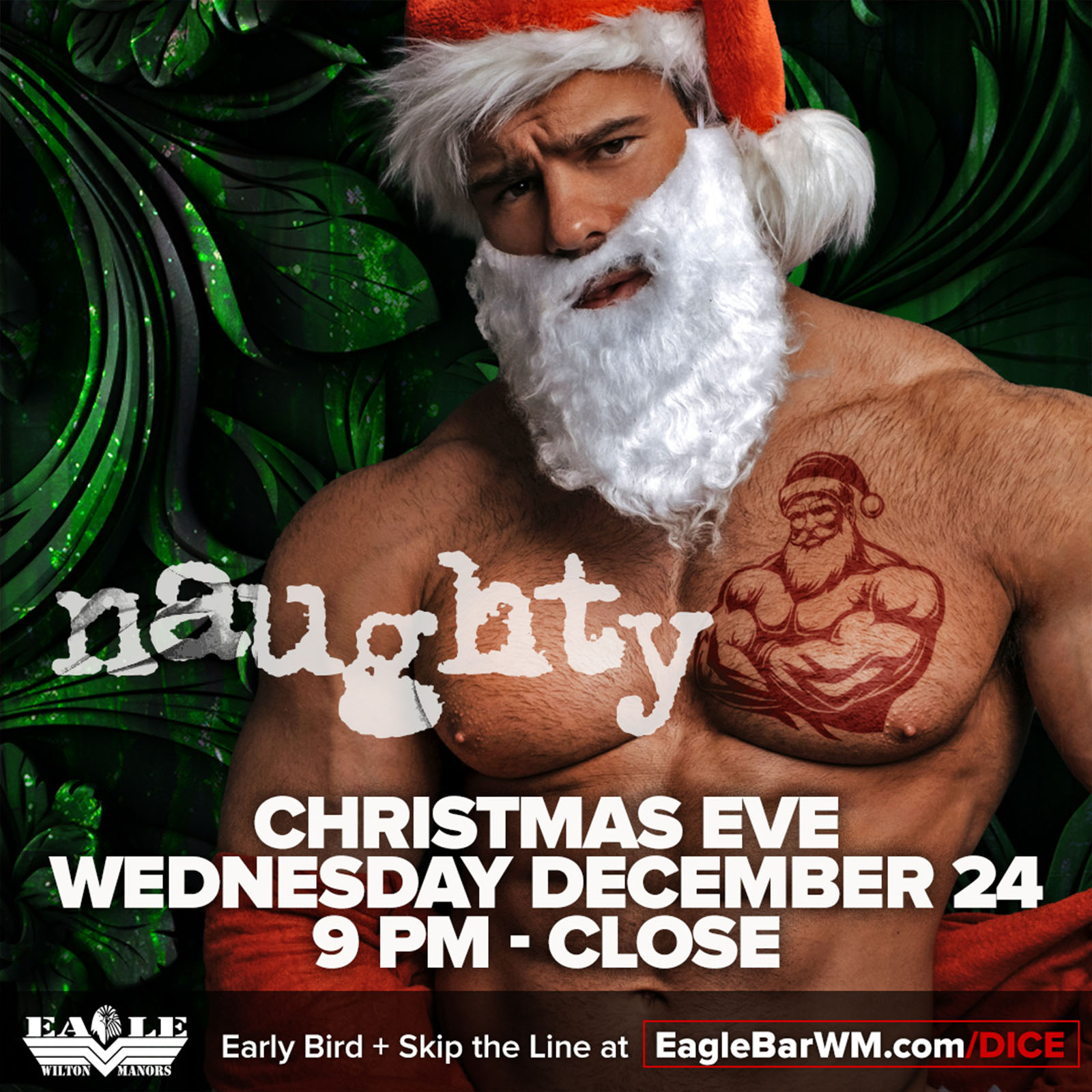 2025.12.24 Eagle Bar Wednesday Event Christmas Eve Naughty