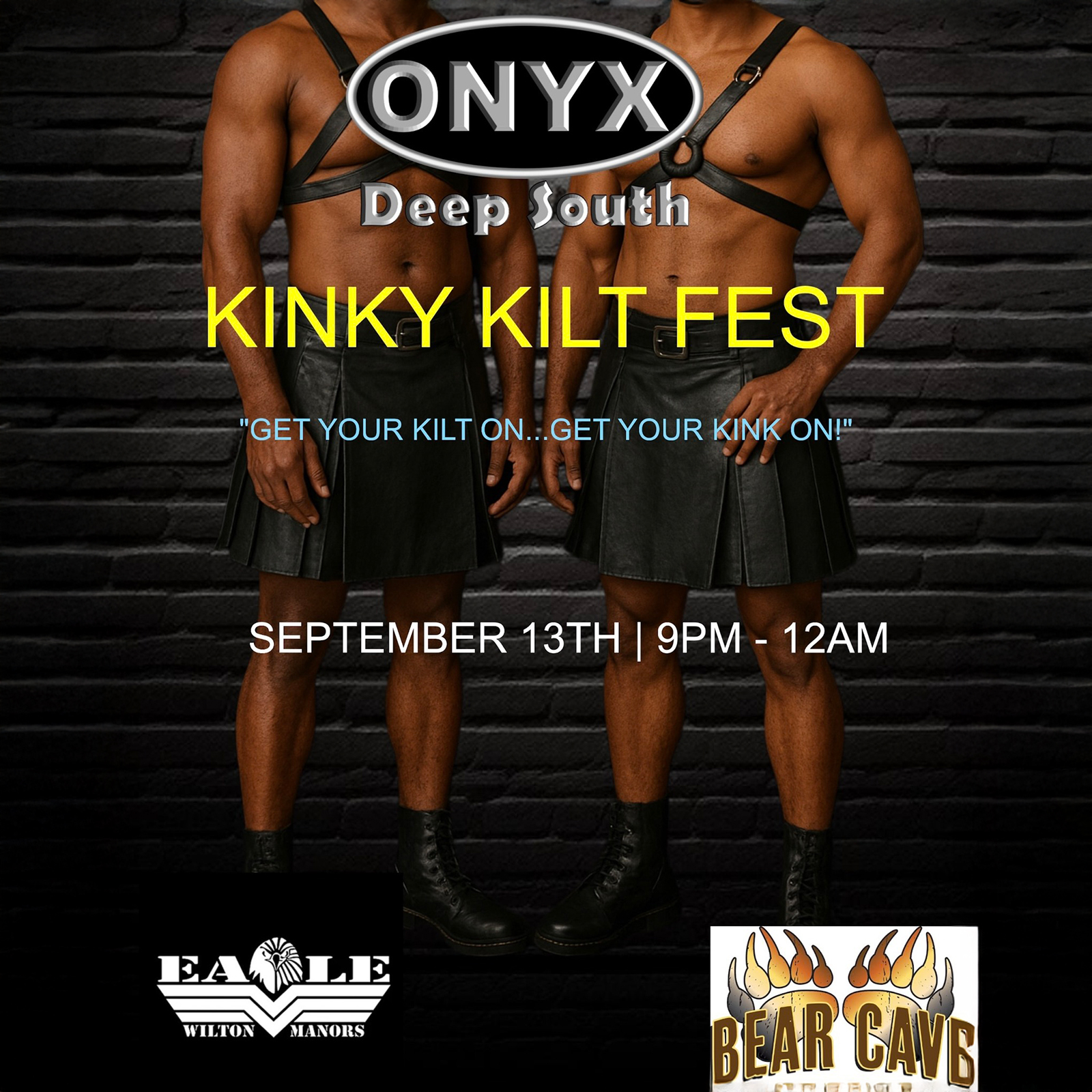 20250913 Onyx Deep South Event Kinky Kilt Fest