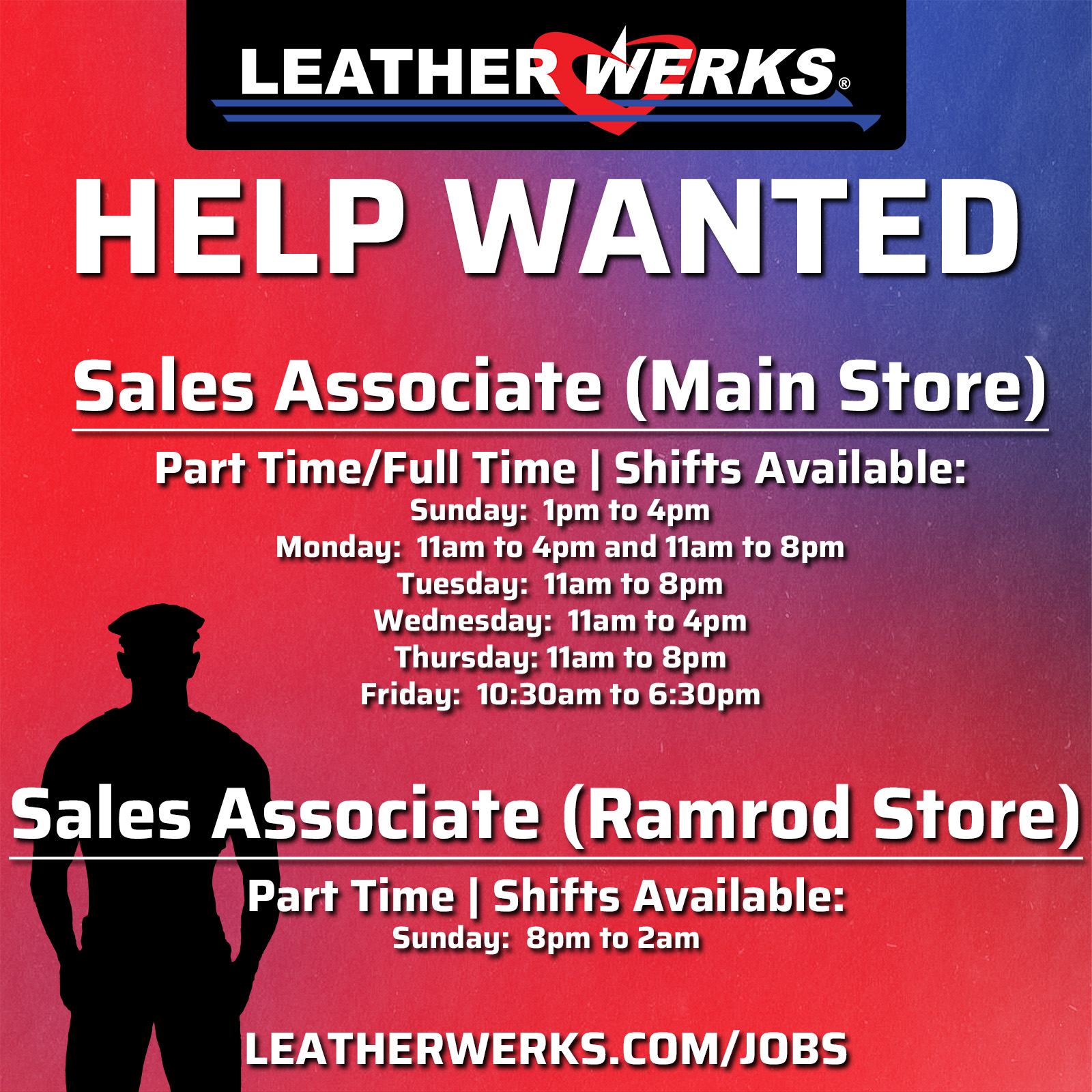 2026.01.04 Sales Associate Main Store and Ramrod Store