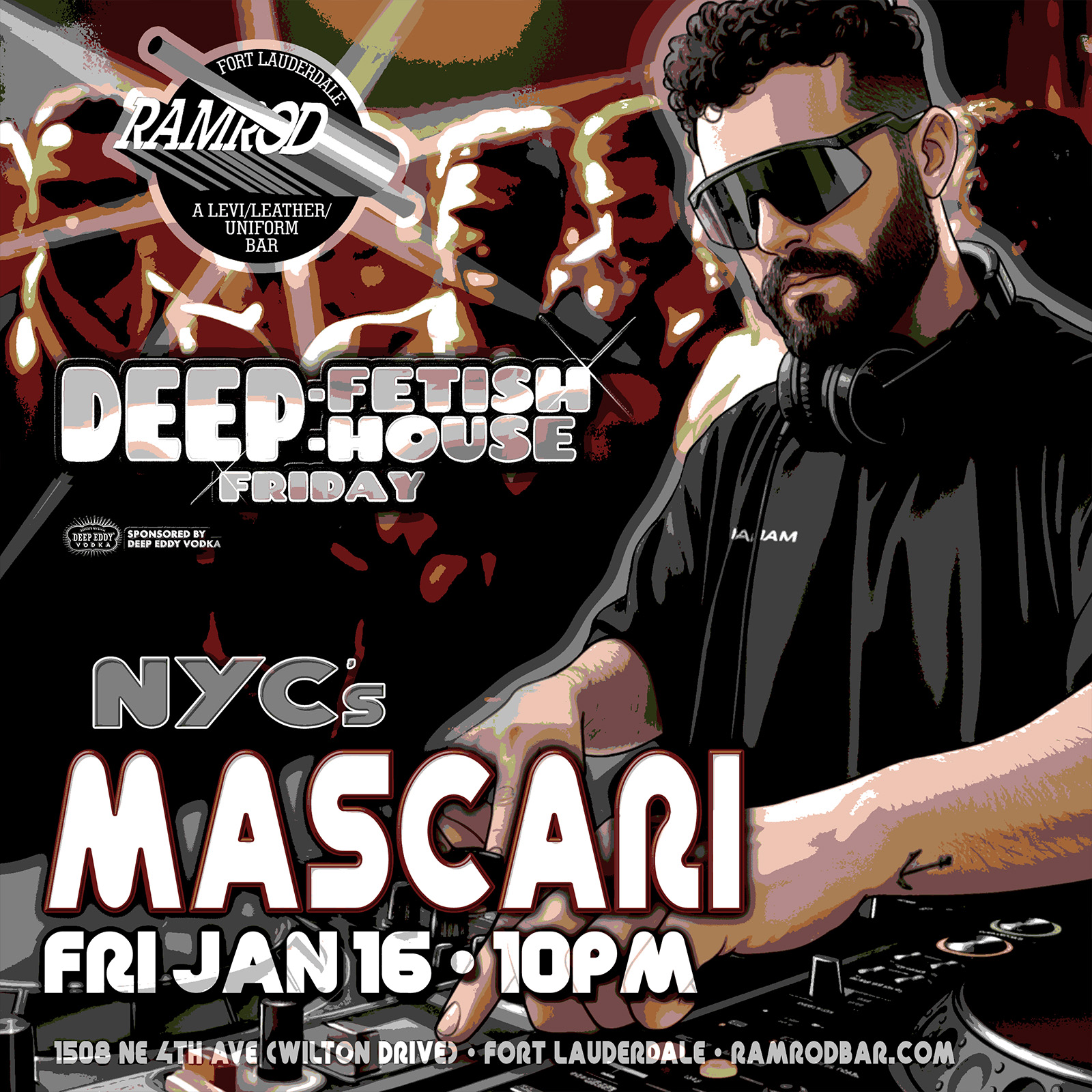 2026.01.16 Friday Ramrod Event Deep House Friday