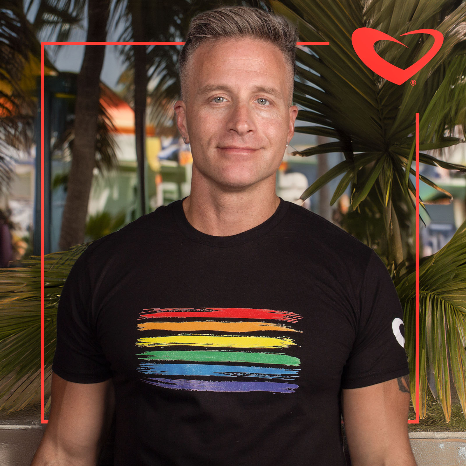 2026.04.12 Product Features Brushstroke Rainbow Pride T Shirt Miami pride