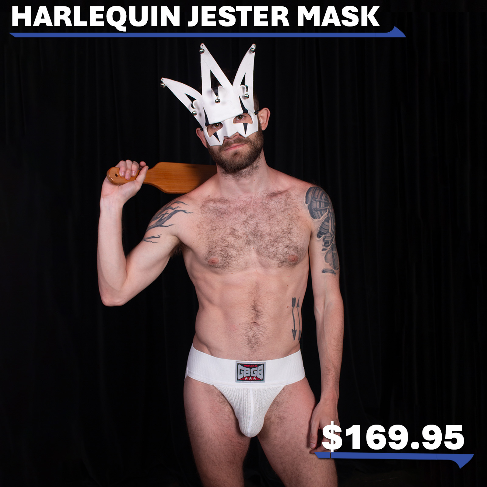 2026.10.30 Fri Product Features Harlequin Jester Mask