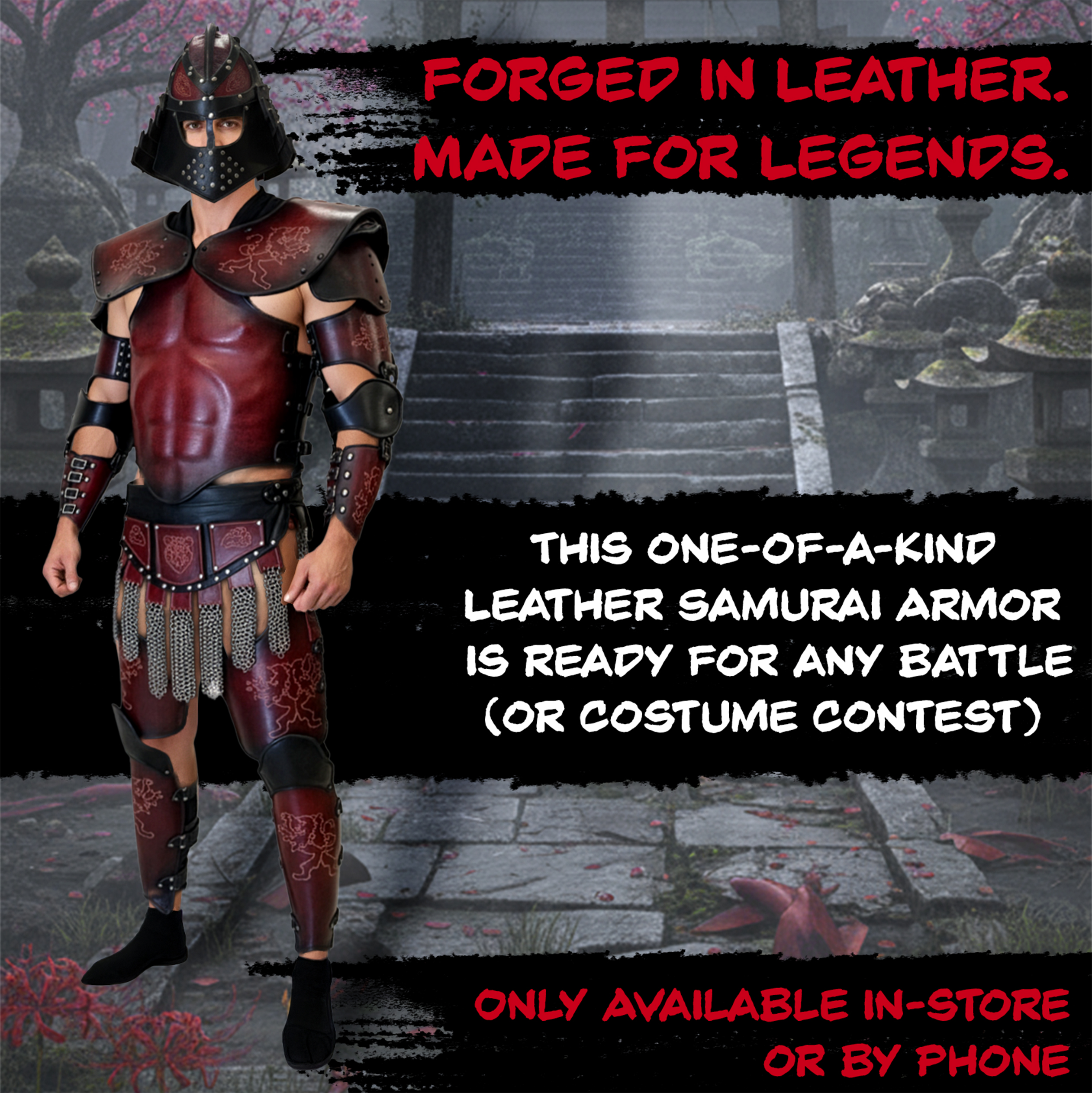 Samurai Leather Outfit Matts Version
