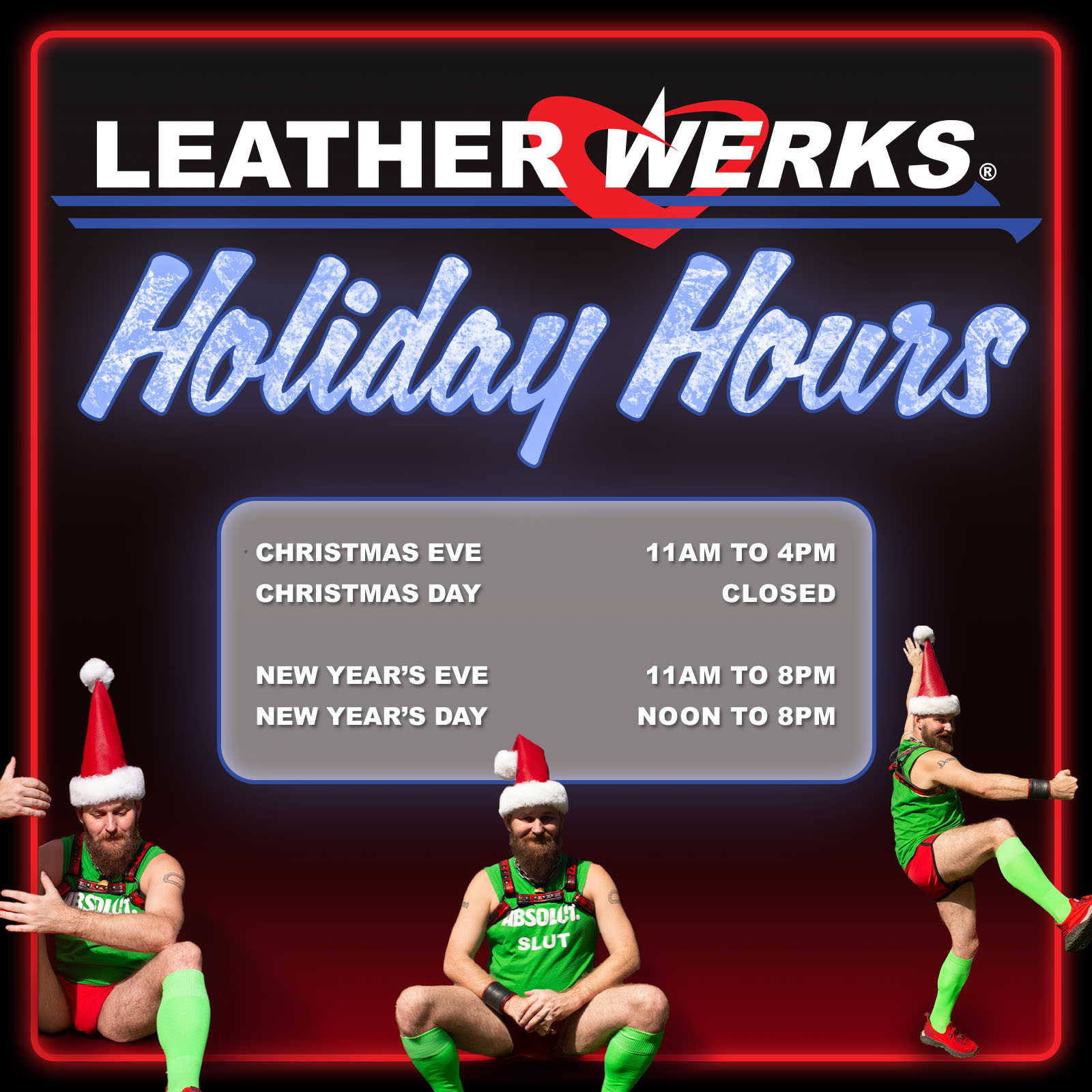 Holiday Hours Christmas