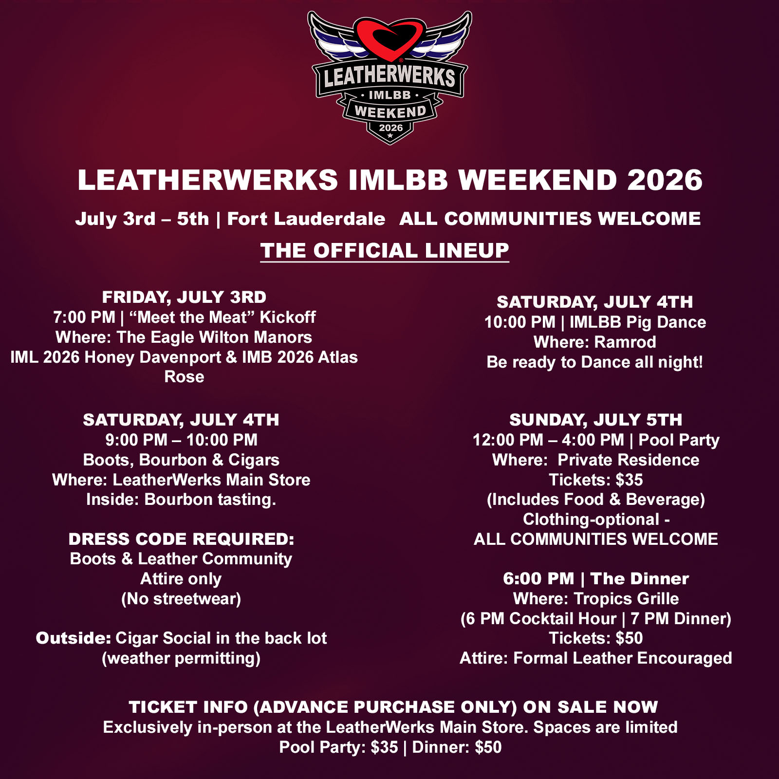 Official Lineup LW IMLBB WK 2026 1