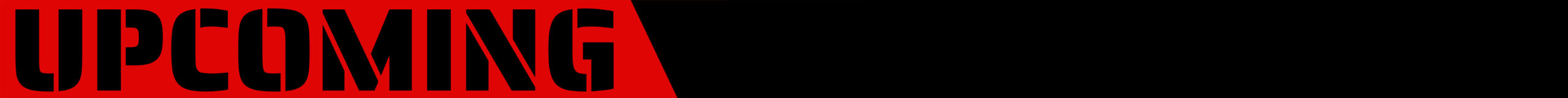 Upcoming Banner