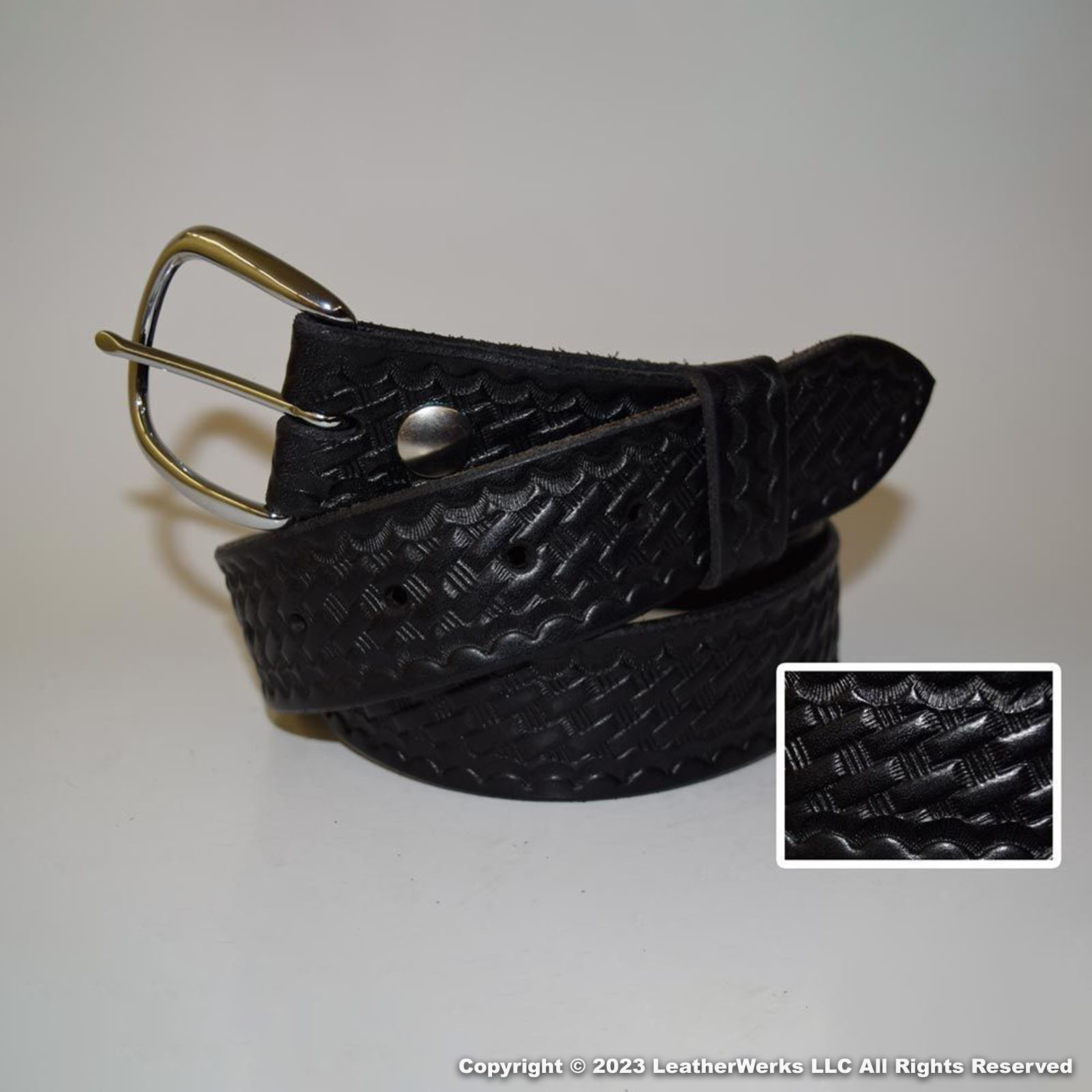 2401XX Basket Weave Belt