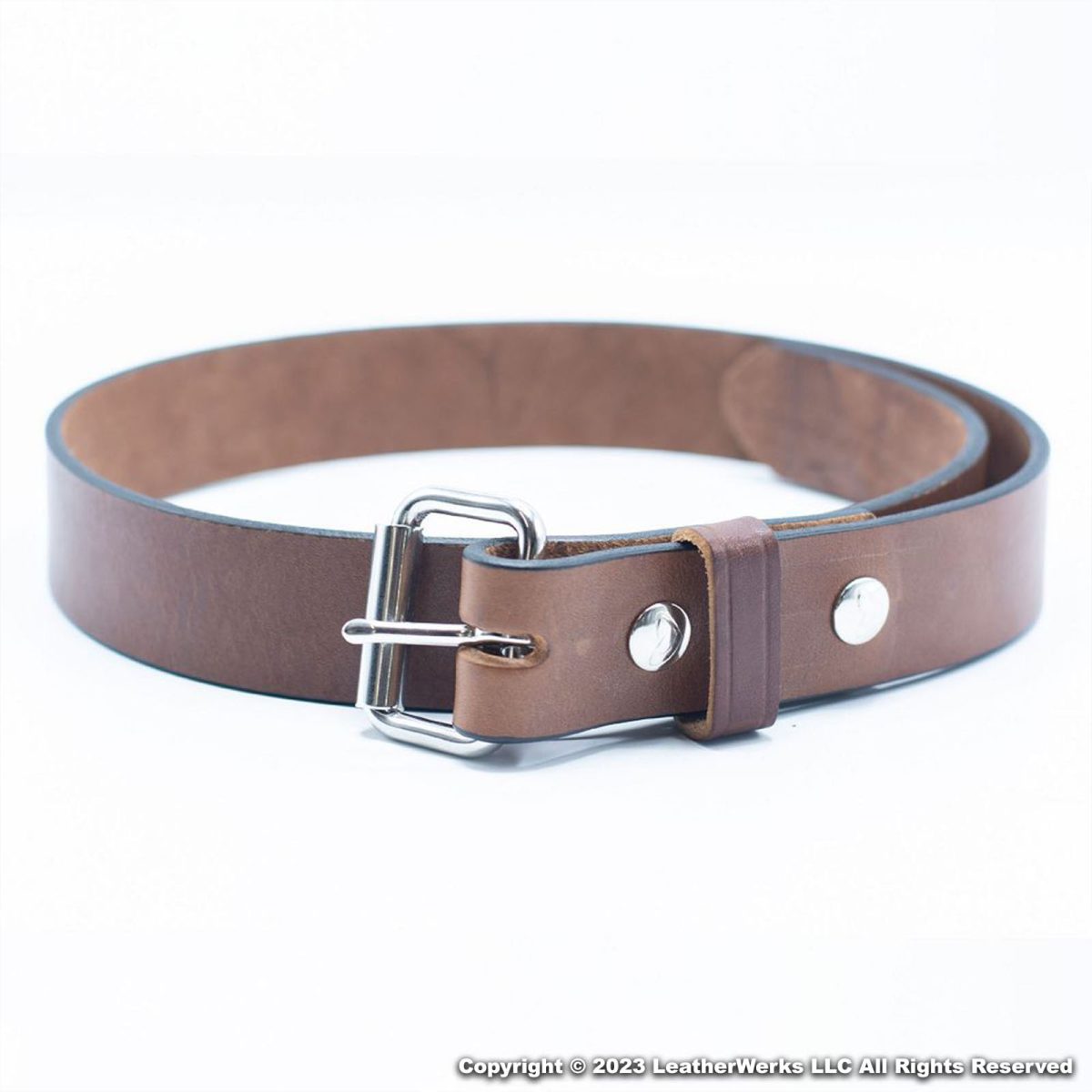 LW 1.5 In Rich Brown Belt