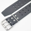 Double tongue bondage belt 2 Inch Detail