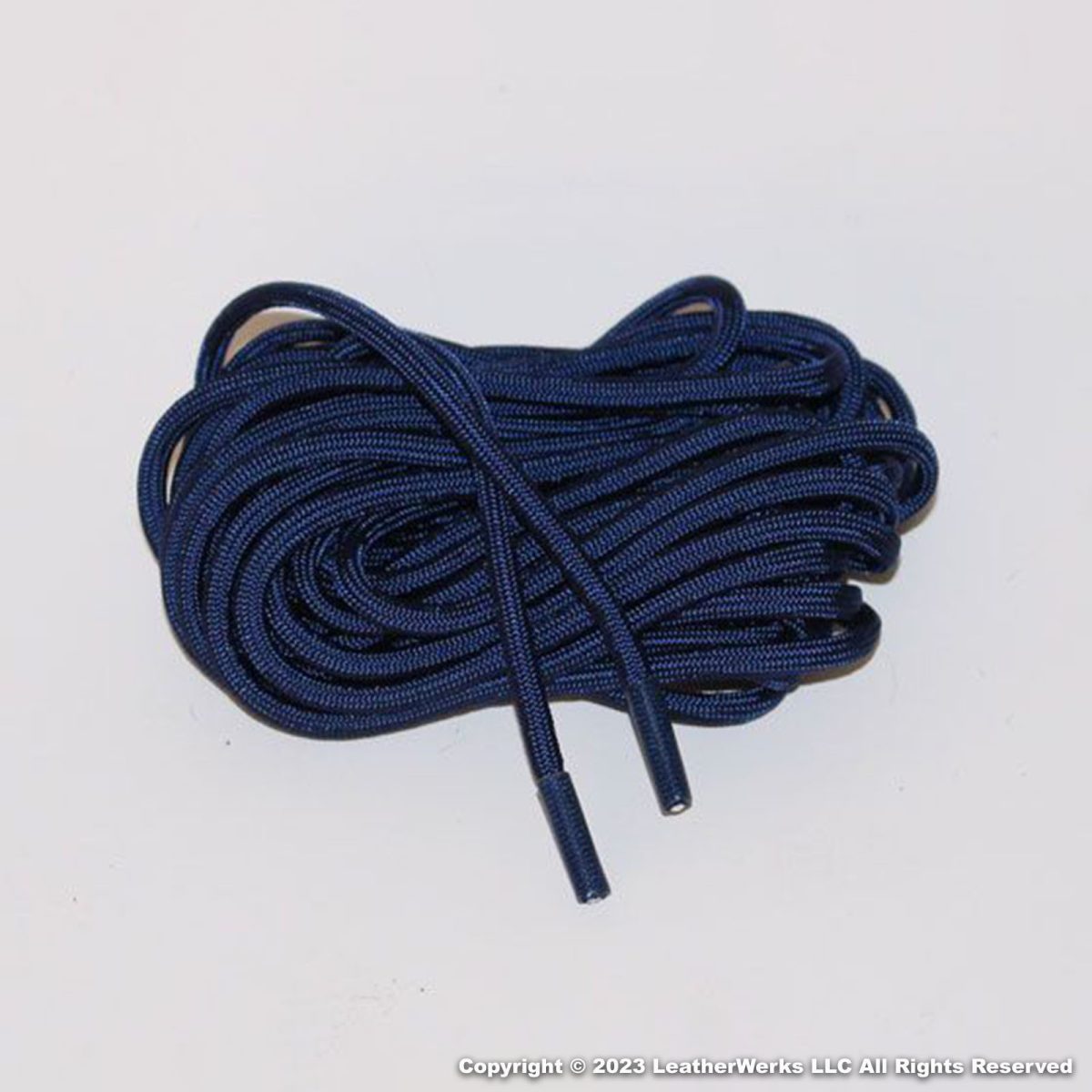 Navy Blue Paracord Lace Pair – LeatherWerks
