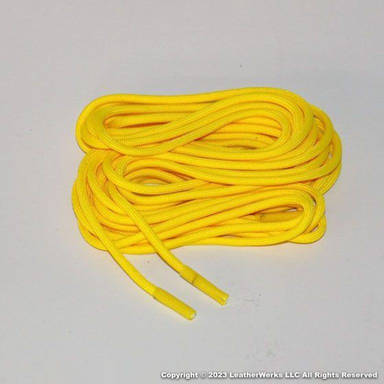 Neon Yellow Paracord Lace Pair