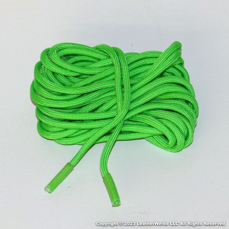 Neon Green Paracord Lace Pair