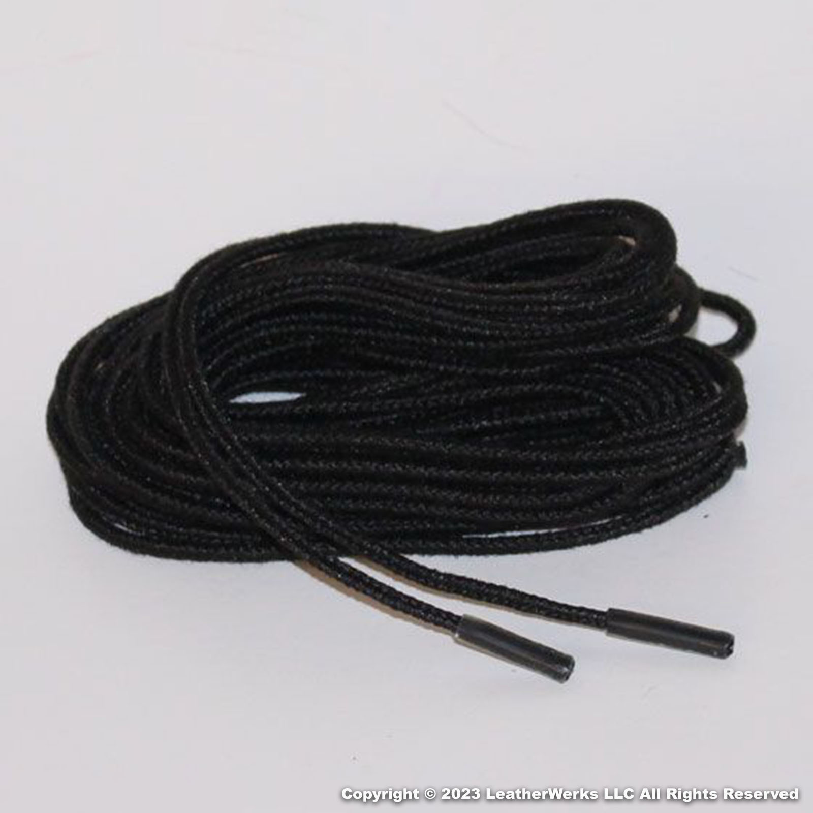 3400120X Black Round Lace Pair Black Round Lace Pair