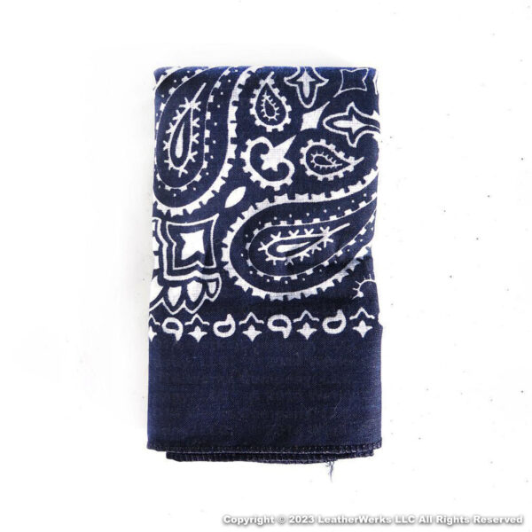 Navy Blue Hanky