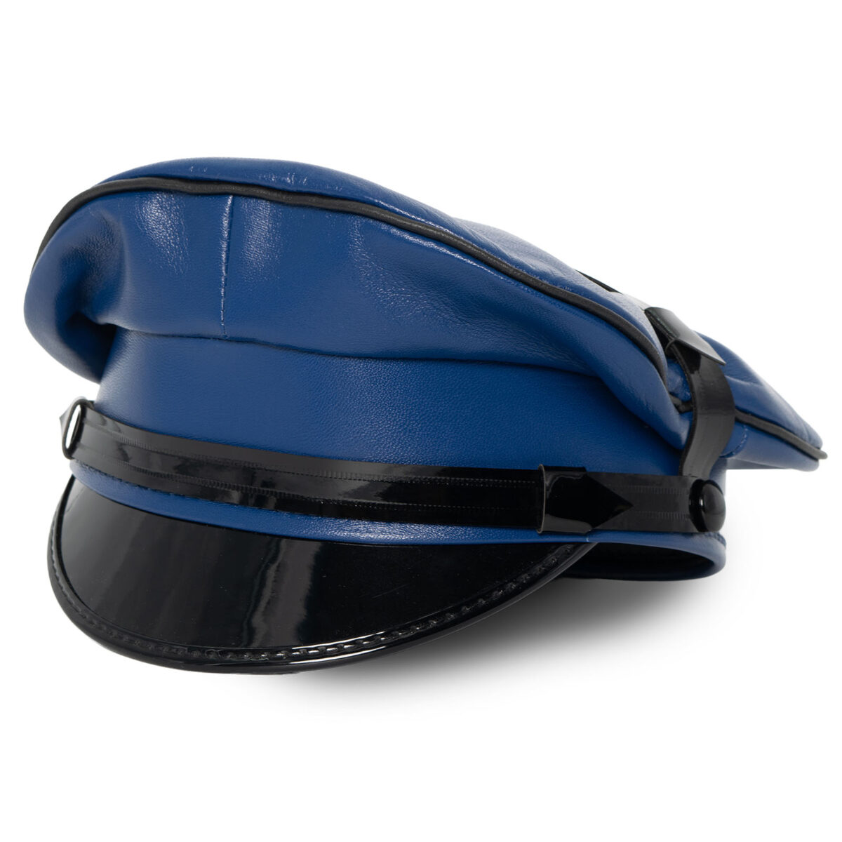 Biker Cover Blue Black Pipe