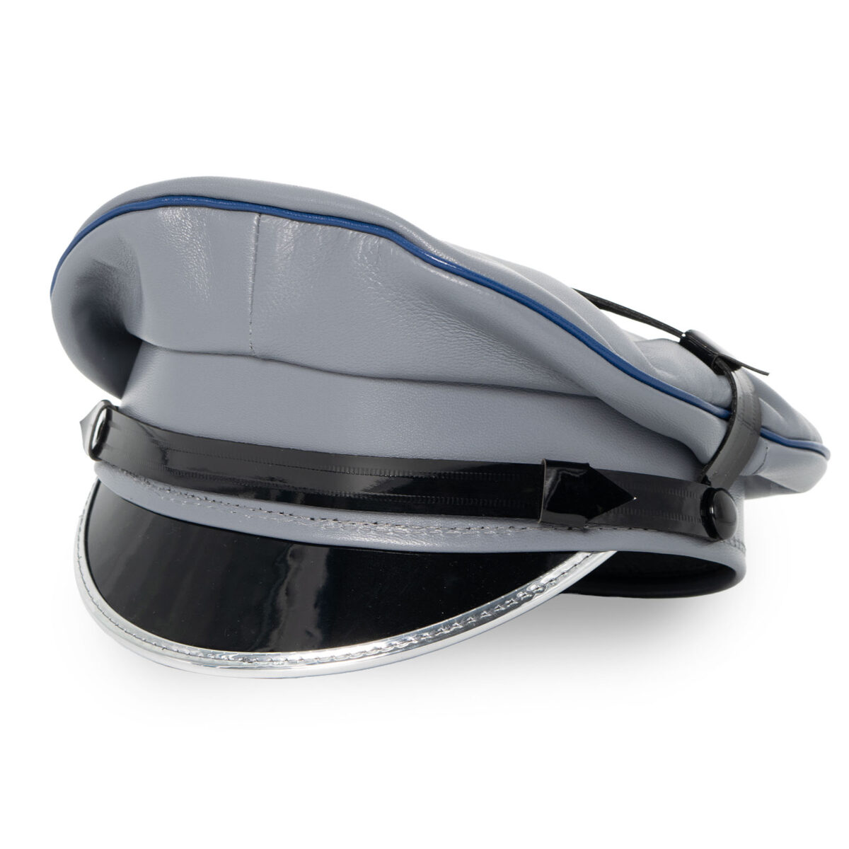 Biker Mylar Gray Blue Pipe