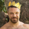 Leather Crown Gold Holograph