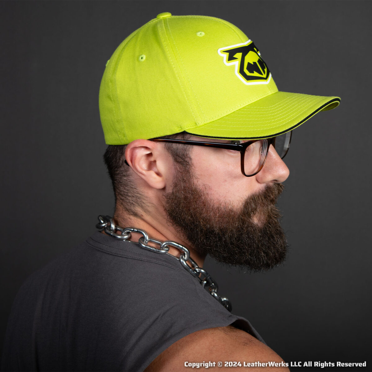 Nasty Pig Snout Cap Acid Lime Side