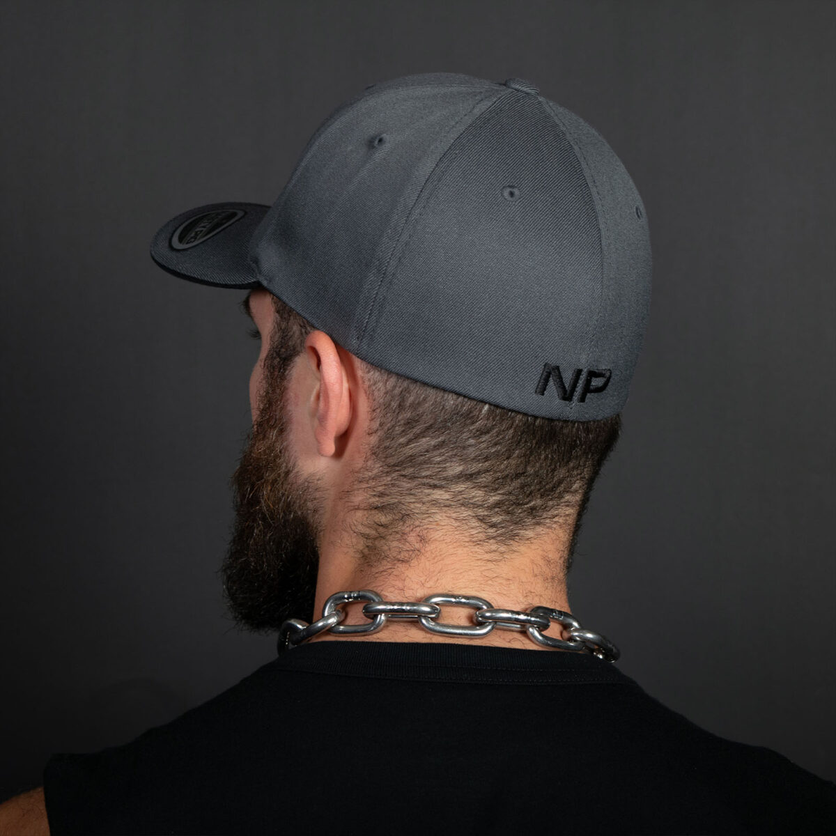 Nasty Pig Snout Cap Charcoal Rear