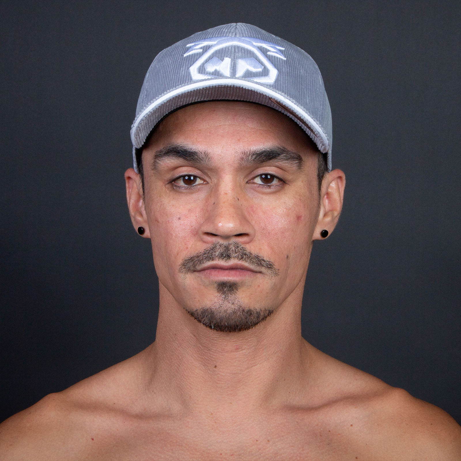 Nasty Pig Cord Snout Cap Gray Front