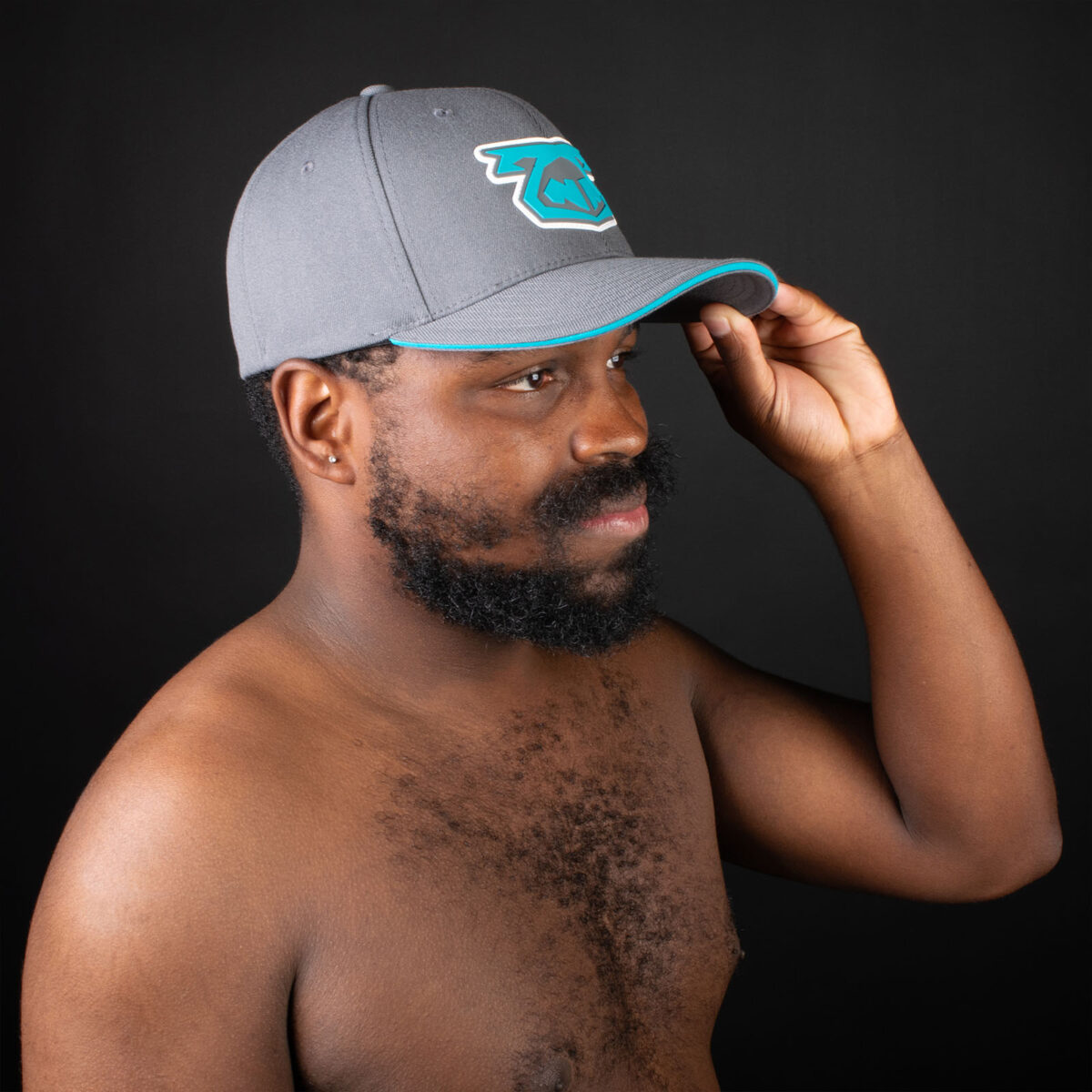 Nasty Pig Snout Cap Teal Side