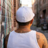 Nasty Pig White Snout Cap Rear