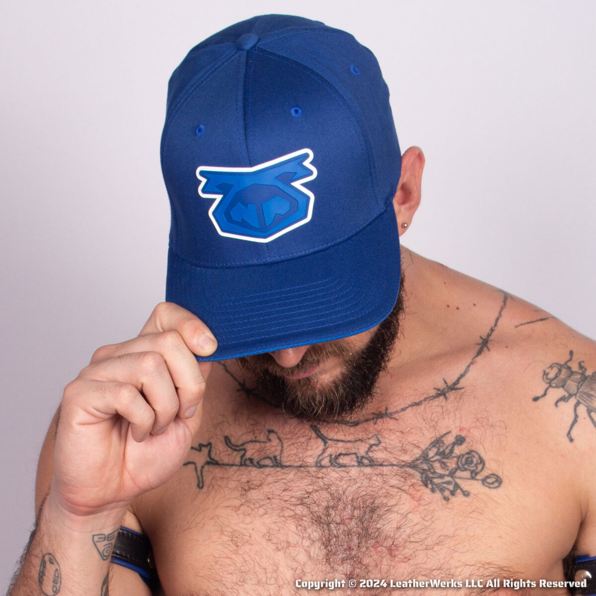 Nasty Pig Snout Cap Navy Blue Detail