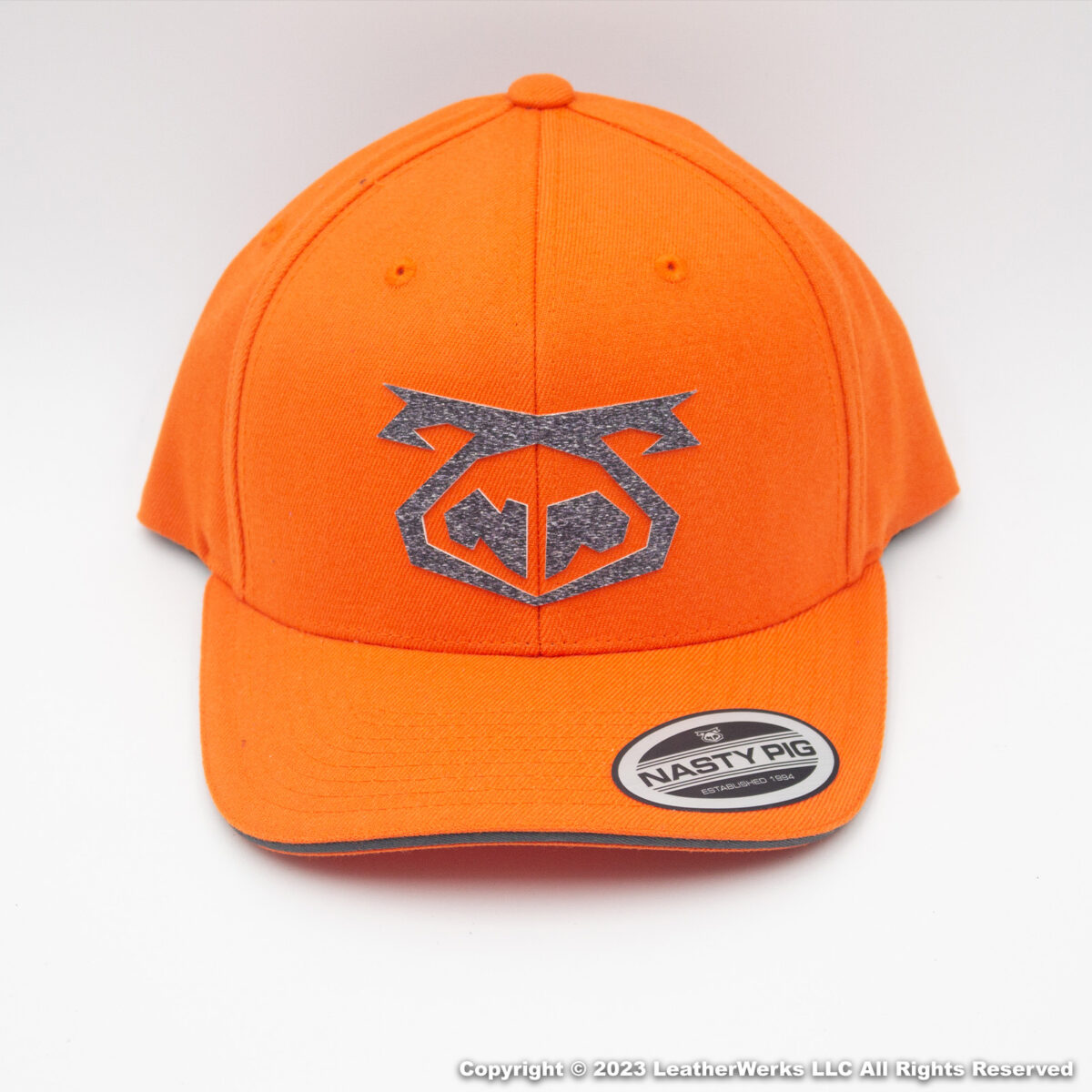 Nasty Pig Snout Cap Orange Gray Product Shot