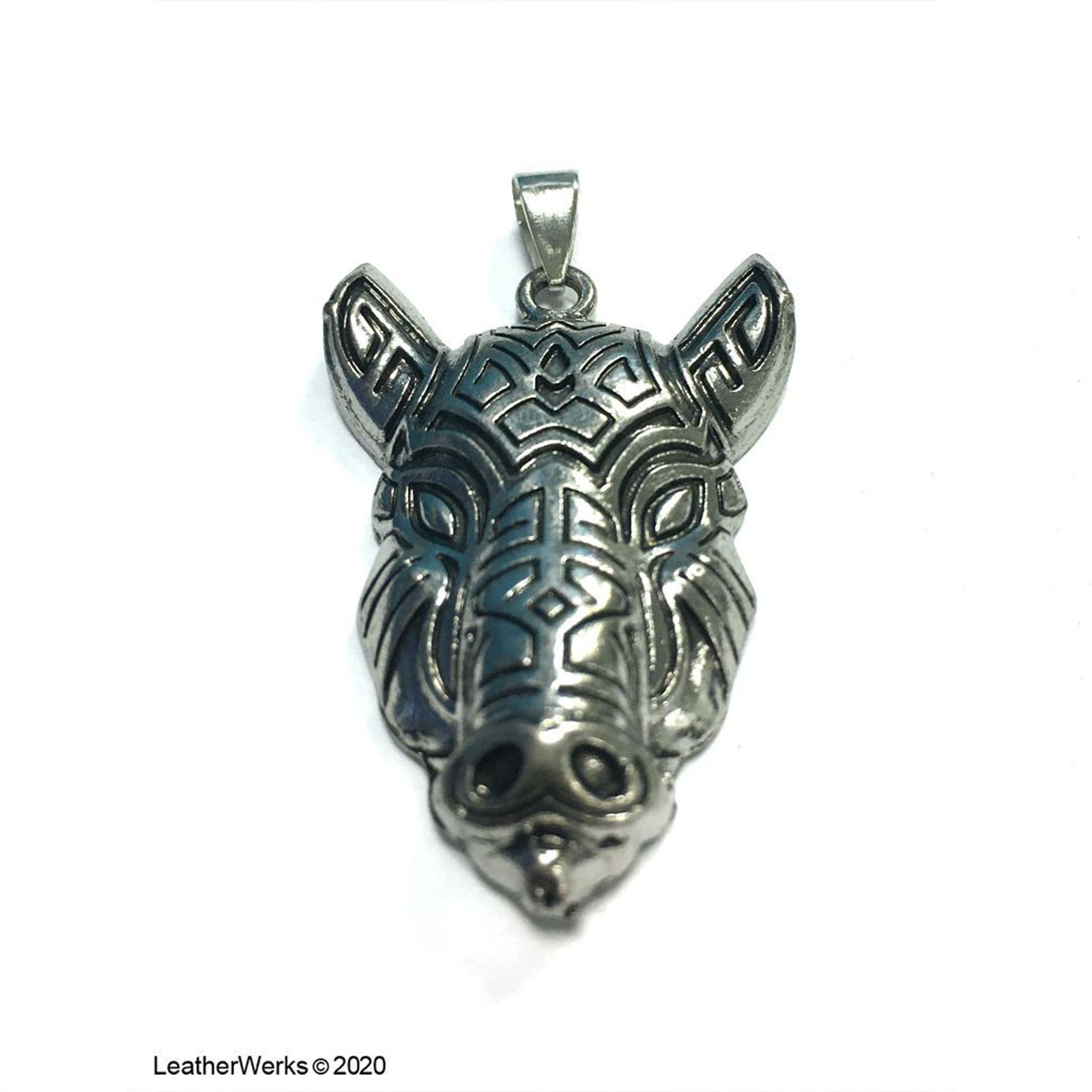 13004024 Tribal Pig Pendant Only