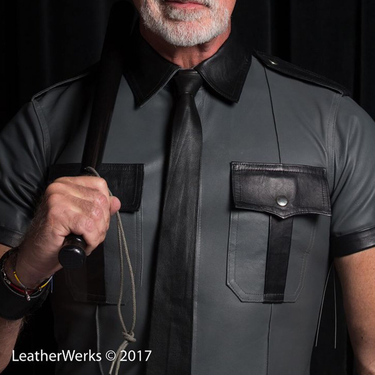 LeatherWerks Leather Neck Tie