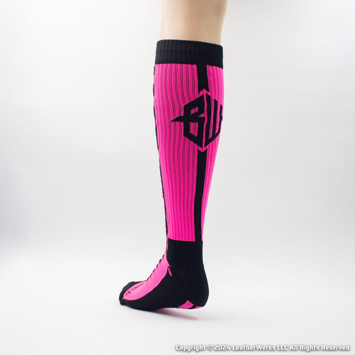Breedwell Neo Camo Sock Pink Rear