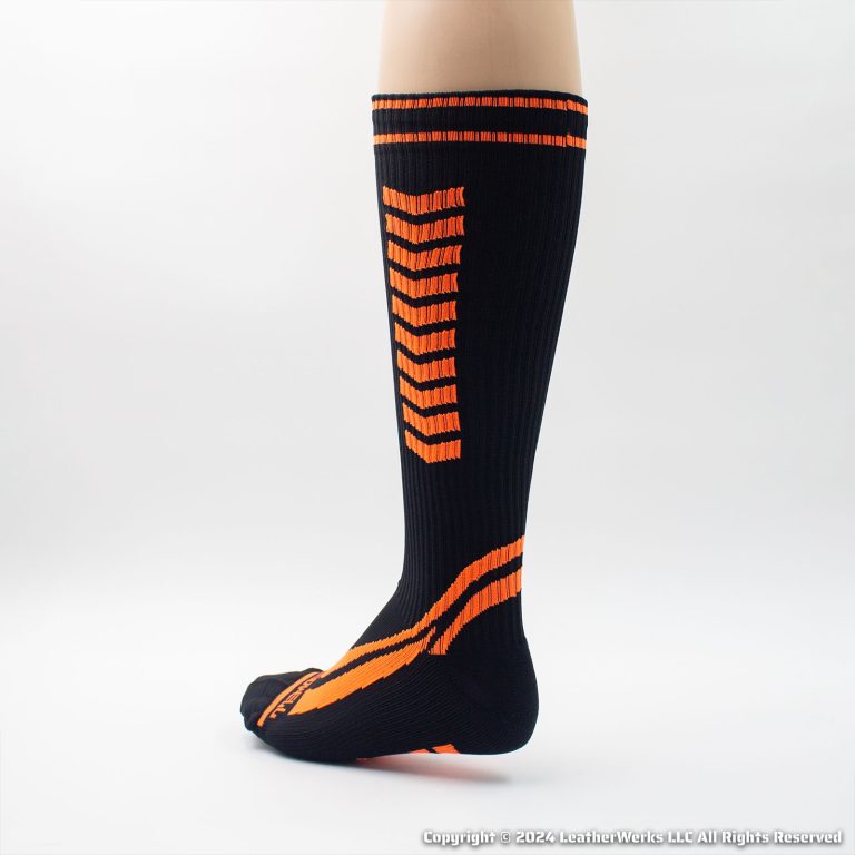 Breedwell Daycrawler Sock Neon Orange Rear