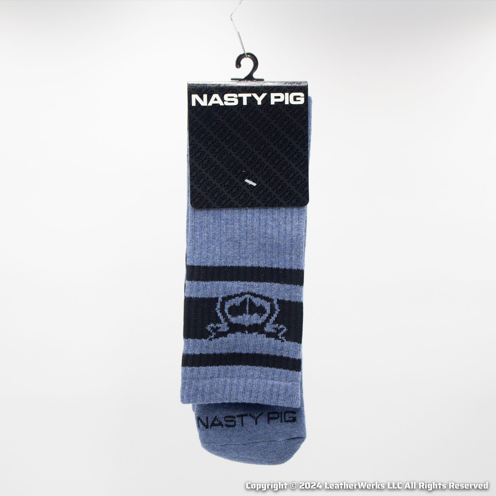 Nasty Pig Hookd up Sock Blue Black