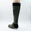 Breedwell Cockpit Sock Army Green Back