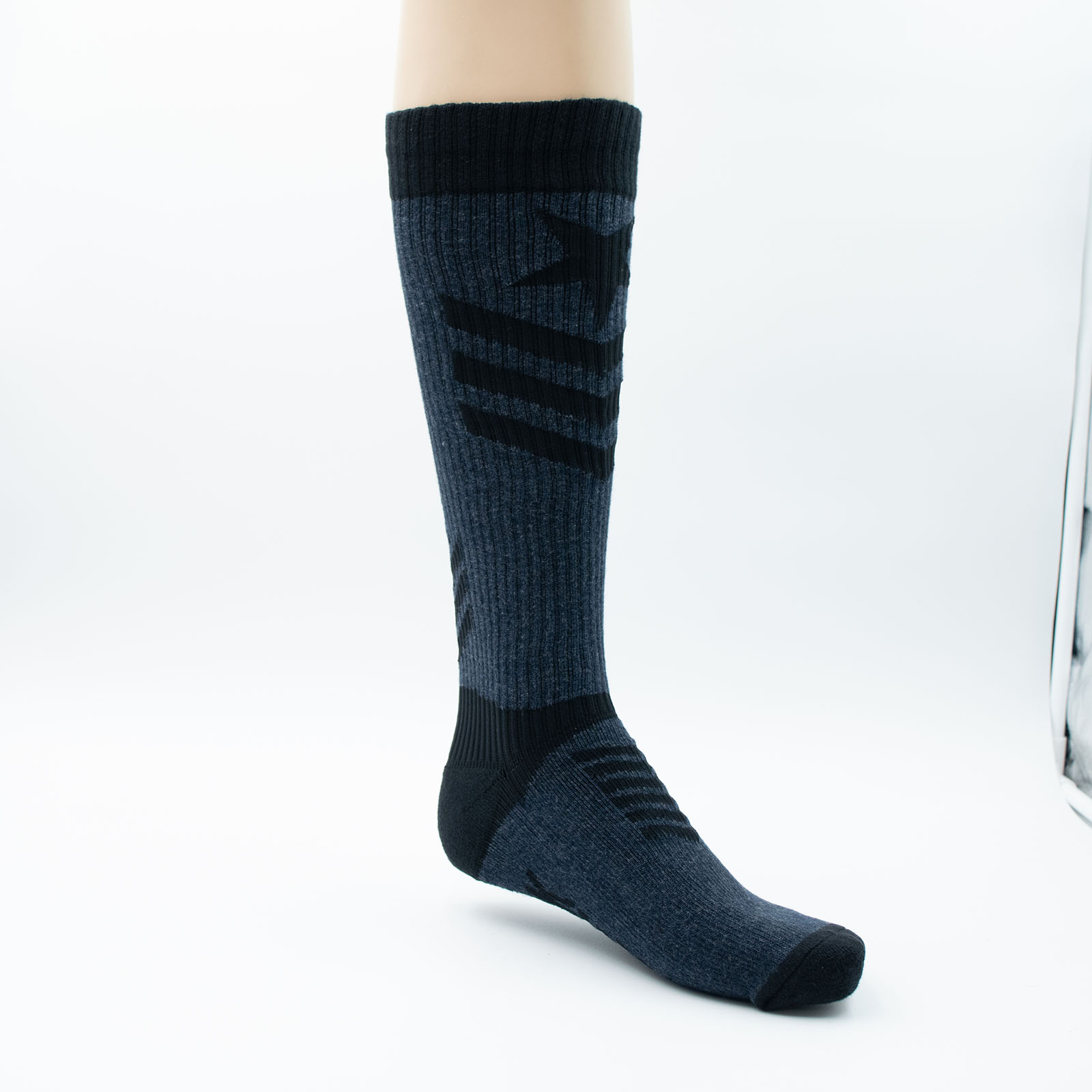 Breedwell Cockpit Sock Dark Gray Medial Breedwell Cockpit Sock Dark Gray Medial