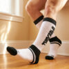 Breedwell Eternity Socks White Front