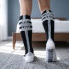 Breedwell Retro Remix Socks Black Rear