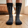 Sir Splurge Socks Black Front