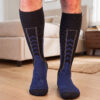 Sir Splurge Socks Navy Front