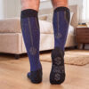 Sir Splurge Socks Navy Rear
