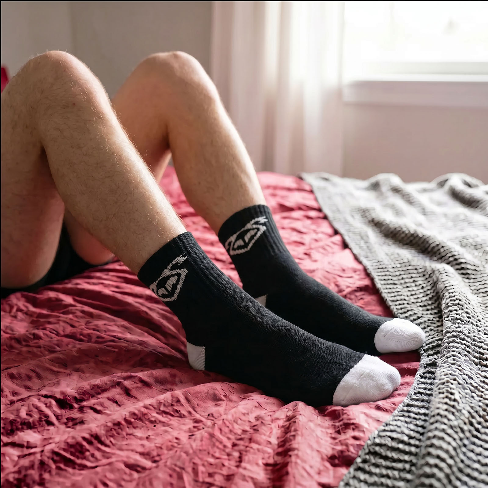 Nasty Pig Flasher Socks Front